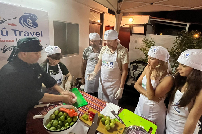 利马 - 米拉弗洛雷斯：秘鲁烹饪课程、皮斯科酸酒与热带水果利马 - 米拉弗洛雷斯：秘鲁烹饪课程、皮斯科酸酒和热带水果