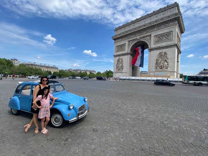Paris: Guided City Highlights Tour in a Vintage French Car