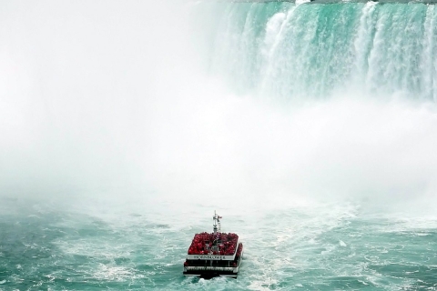 From Toronto: Niagara Falls Luxury Day Tour With Cruise Standard No Boat, heli, Lunch