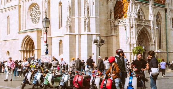 Budapest Sightseeing Tour: Explore the City on a Scooter