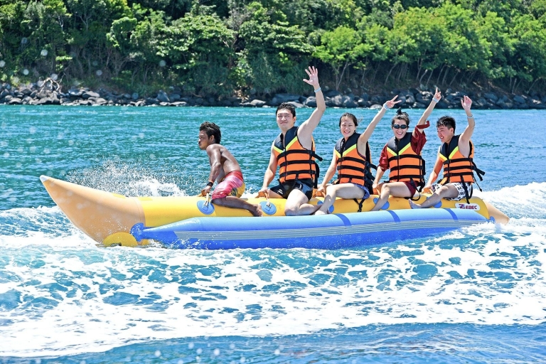Phuket: Coral Island Snorkeling and Water Activities Trip Banana Boat 20 Min or Parasailing 1 Big round