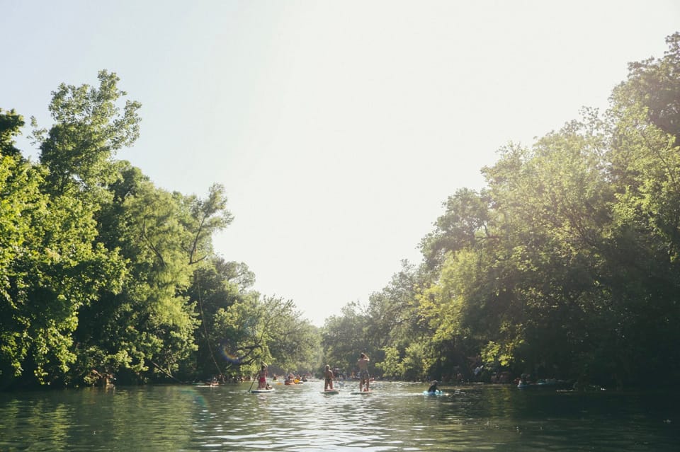 Austin Kayaking Tour through Downtown to Barton Springs GetYourGuide
