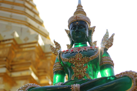 Chiang Mai: Doi Suthep, Wat Pha Lat & Sticky Waterfall TourChiang Mai: Doi Suthep-tempel en unieke kleverige waterval