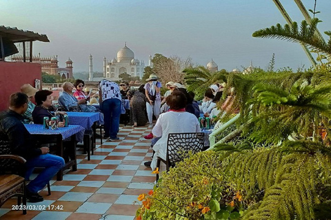 Agra : excursion d'une journée au Taj Mahal, au fort d'Agra et à Fatehpur SikriVisite avec voiture et guide uniquement