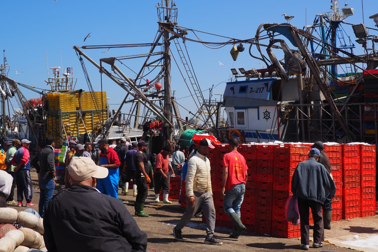 Marrakech: Viagem de 1 dia a Essaouira com traslados e visita a uma cooperativaMarrakech: Passeio de um dia em Essaouira com traslados e visita a uma cooperativa