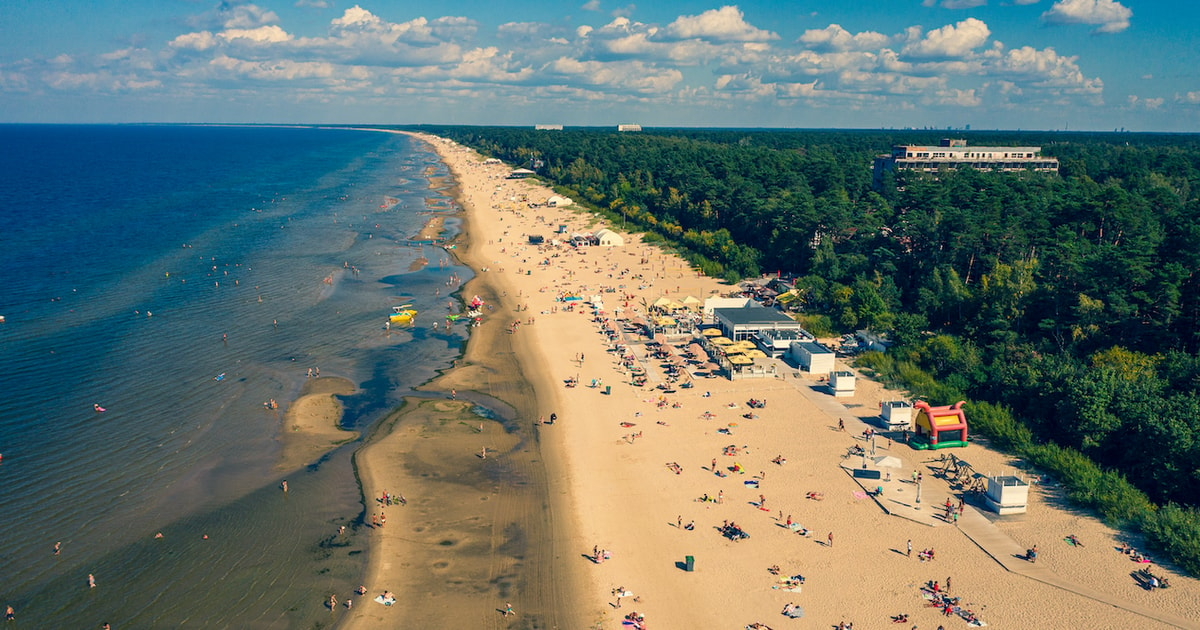 Юрмала Латвия Baltic Sea