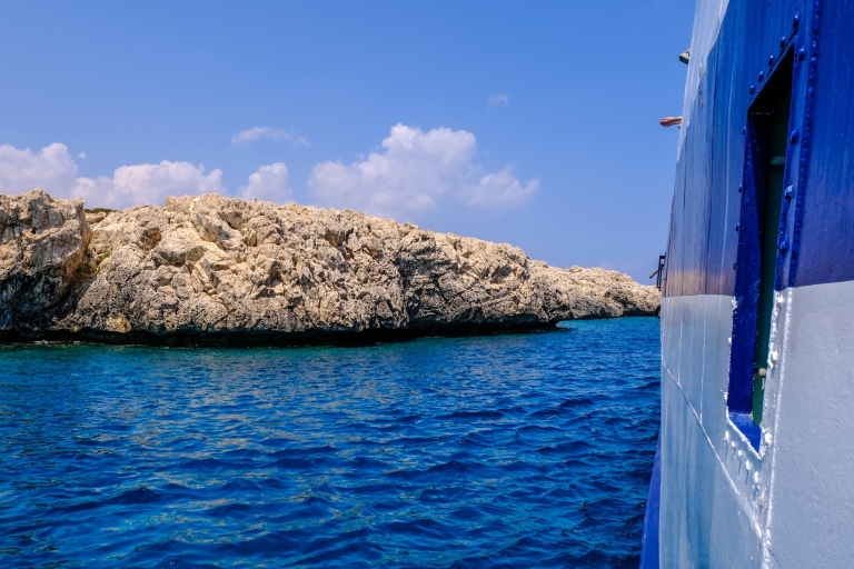 Cyprus: Odyssey bootsafari van Larnaca naar ProtarasCyprus: Odyssey-bootsafari van Larnaca naar Protaras