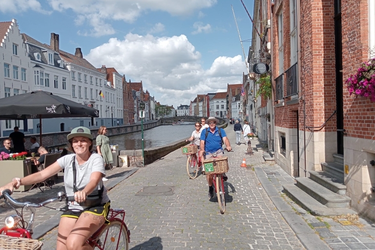 Brugia: wycieczka rowerowa w stylu retro z przewodnikiem: najważniejsze atrakcje i ukryte klejnotyWycieczka w języku niderlandzkim