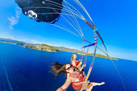 Nice : Aventure en parachute ascensionnel avec vue sur la Côte d'Azur