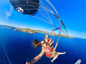 Nice: Parasailing-eventyr med utsikt over den franske rivieraen