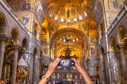 Venice: Skip-the-line St Mark's Basilica Ticket & Tours St Mark's Basilica, Pala d'Oro & Terrace with Audioguide