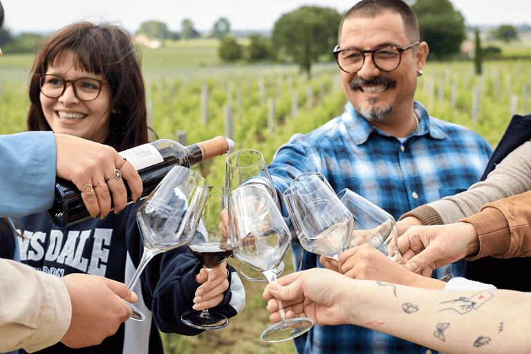 Desde Burdeos: tour guiado de comida y vino en Saint-Émilion