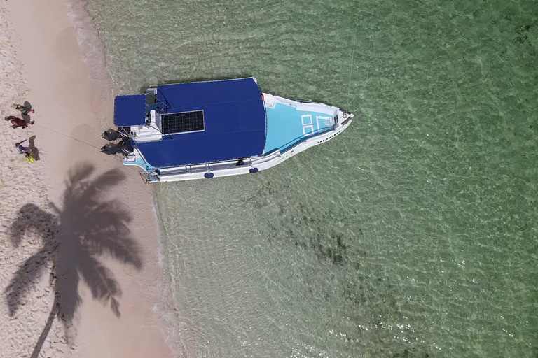 Desde Punta Cana: Saona, Canto de la Playa en grupo reducidoDesde Punta Cana: crucero por el Parque Nacional Cotubanama con almuerzo