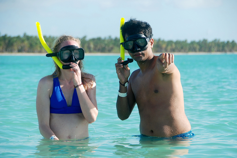 Desde Punta Cana: Saona, Canto de la Playa en grupo reducidoDesde Punta Cana: crucero por el Parque Nacional Cotubanama con almuerzo