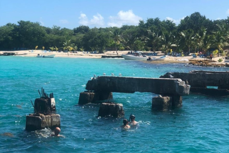 Desde Punta Cana: Saona, Canto de la Playa en grupo reducidoDesde Punta Cana: crucero por el Parque Nacional Cotubanama con almuerzo