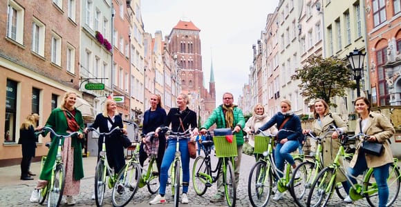 Danzig: Einfache Fahrradtour
