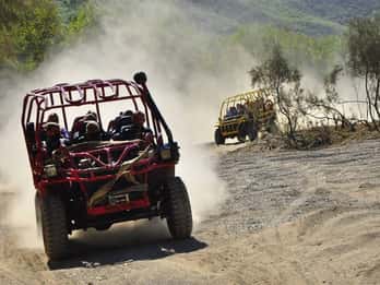 Alanya: Super Combo Quad, Buggy, Rafting & Zipline w/Lunch