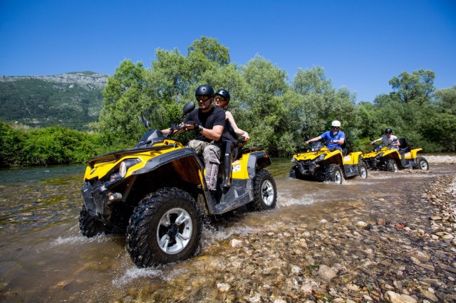 Visit City of Side Quad, Buggy, Rafting & Zipline Tour with Lunch in Side, Turkey
