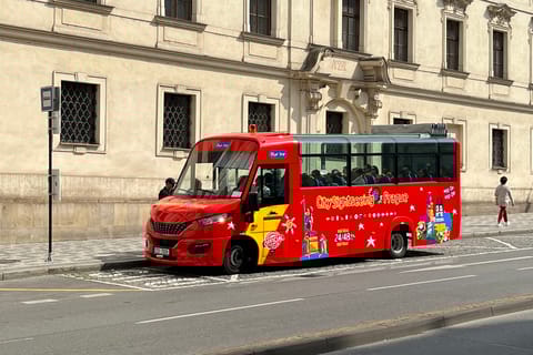 Prague: Hop-On Hop-Off Bus Tour and River Cruise