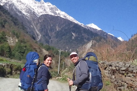 Kathmandu: 10-dniowy pełen przygód trekking wokół AnnapurnyKathmandu: pełny pakiet 10-dniowego pełnego przygód toru Annapurna