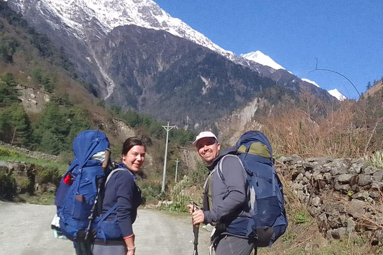 Katmandou : 10 jours de trek aventureux sur le circuit de l'AnnapurnaKatmandou : 10 jours d'aventure sur le circuit de l'Annapurna (forfait complet)