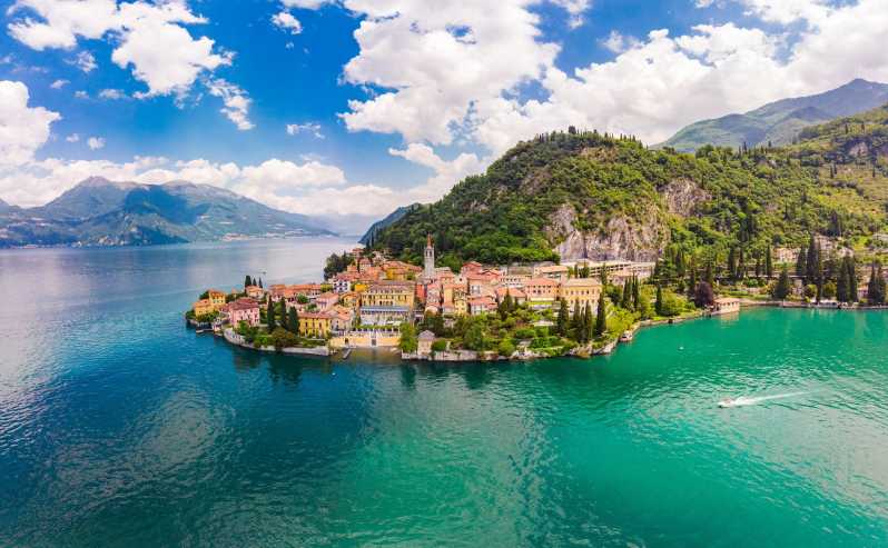 Fra Milano: Como, Lugano og Bellagio eksklusivt båtcruise