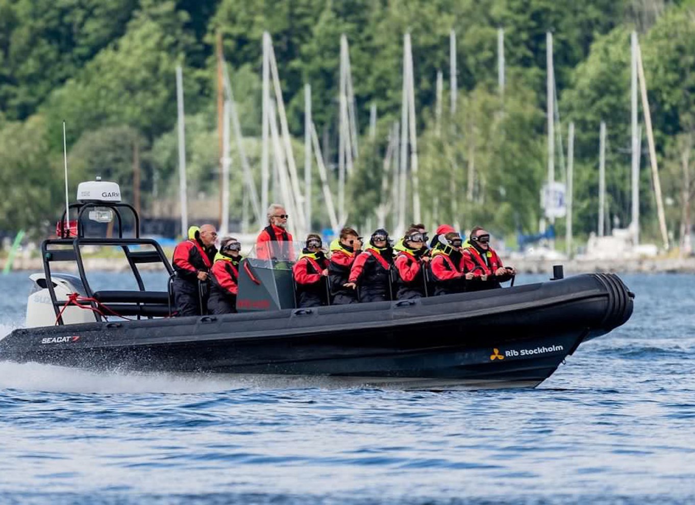 Stockholm: 2-timers RIB speedbådstur i skærgården