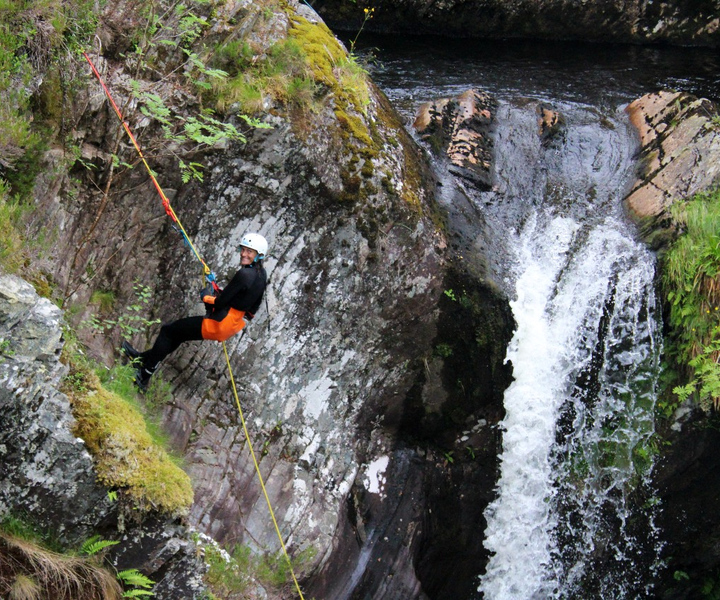 Torrentismo: Laggan Canyon - Lochaber, Scozia