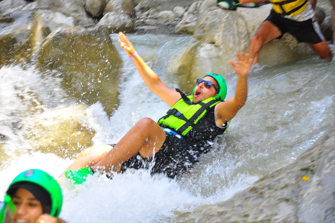 Antalya Köprülü Canyon: Canyoning Rafting Zıp met lunchAntalya: Köprülü Canyon, Rafting Jeep Quad tokkelbaan en lunch