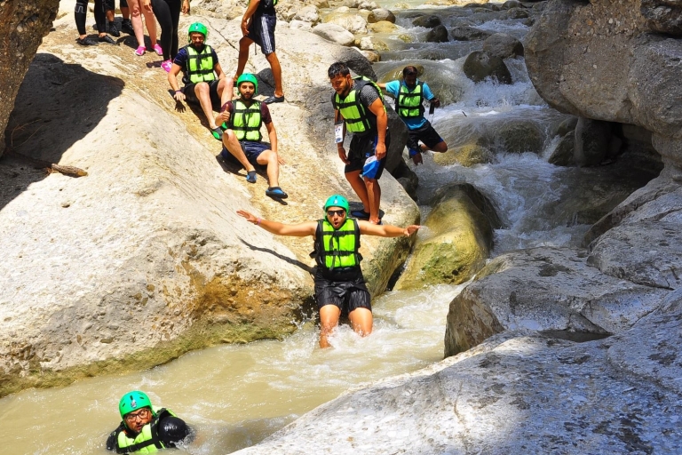 Antalya Köprülü Canyon : Canyoning Rafting Zıp avec déjeunerAntalya : Canyon de Köprülü, Rafting Jeep Quad zipline et déjeuner