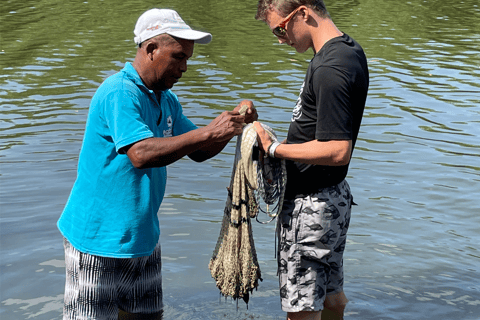 Esperienza di pesca, pesca di granchi e birdwatching a Cartagena + pranzo