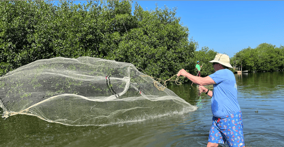 Cartagena Fishing, Crabbing, Birdwatching Experience + Lunch