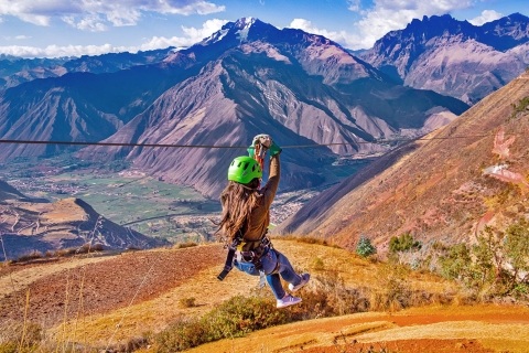 Z Cusco: wycieczka ATV do Moray, kopalni soli i tyrolki