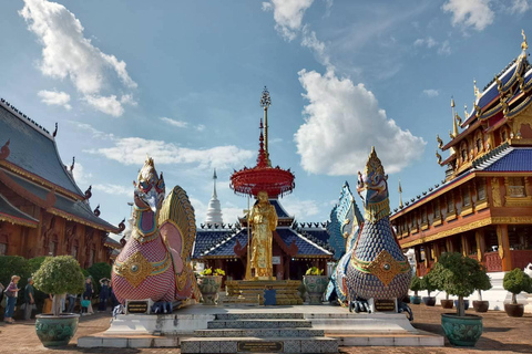 Chiang Mai: Wat Ban Den, Sticky Waterfall, & Rain Tree Tour Giant Rain Tree, Sticky Waterfall, Hiking at Moai Mountain