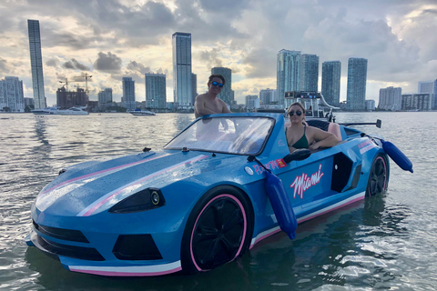 Miami: 1-hour Jetcar Rental $100 RESERVATION for 2/3 people + $ 280 CASH AT CHECK-IN