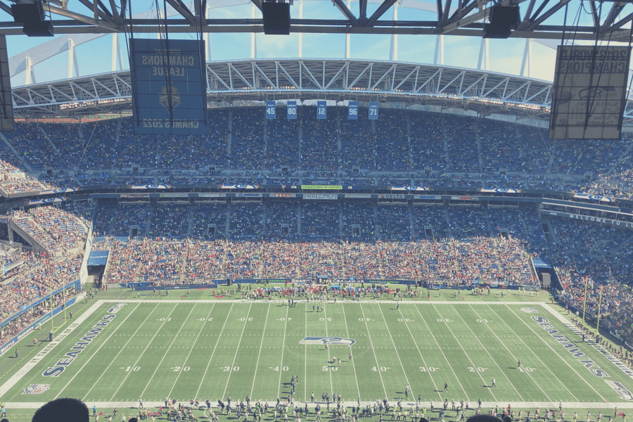 Seattle: Seattle Seahawks Football Spiel Ticket. Foto: GetYourGuide