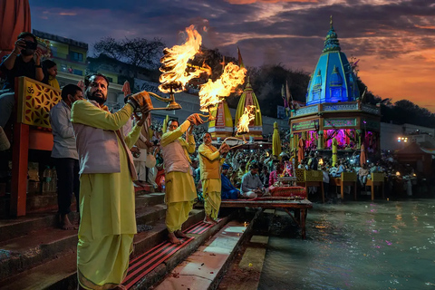 Från Delhi: Dagsutflykt till Rishikesh och Haridwar