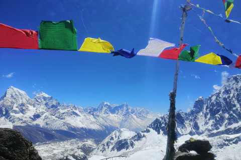 Everest Three High Passes Trek: 17 dagars guidad vandring över 3 bergspass