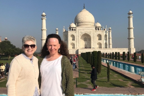 Z Delhi: Taj Mahal Premium całodniowa Agra samochodem i kierowcą