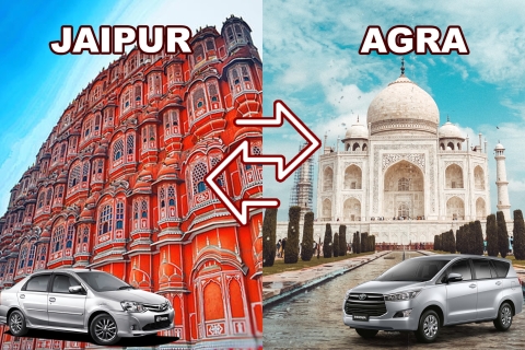 Einweg-Transfer von/nach Agra und Jaipur