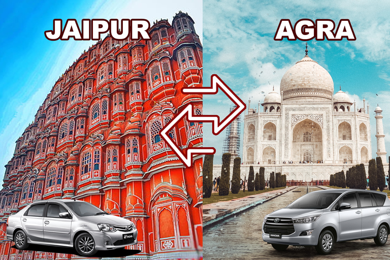 One way To/From Agra and Jaipur Transfer