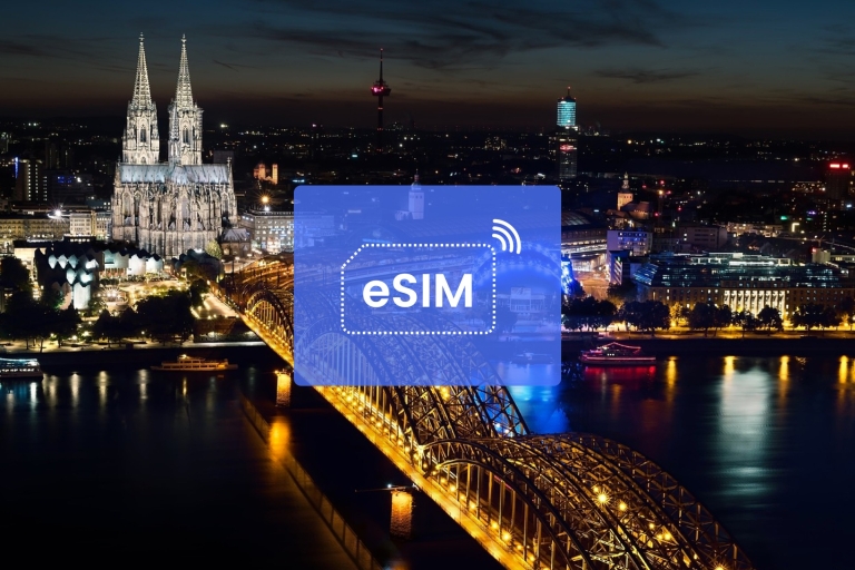 Kolonia: Niemcy/Europa Plan danych mobilnych w roamingu eSIM10 GB/ 30 dni: tylko Niemcy