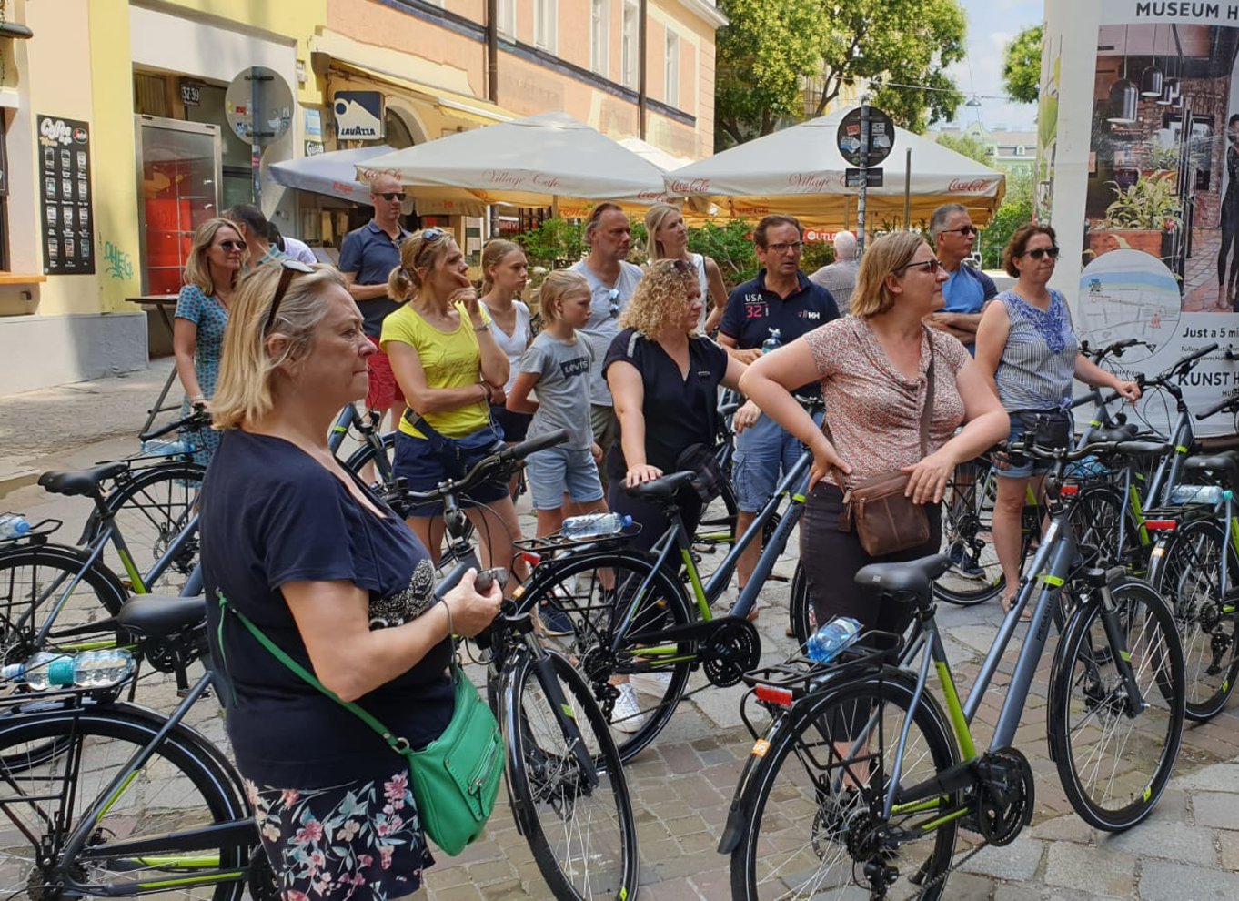 Wien: Guidede cykelture til byens højdepunkter