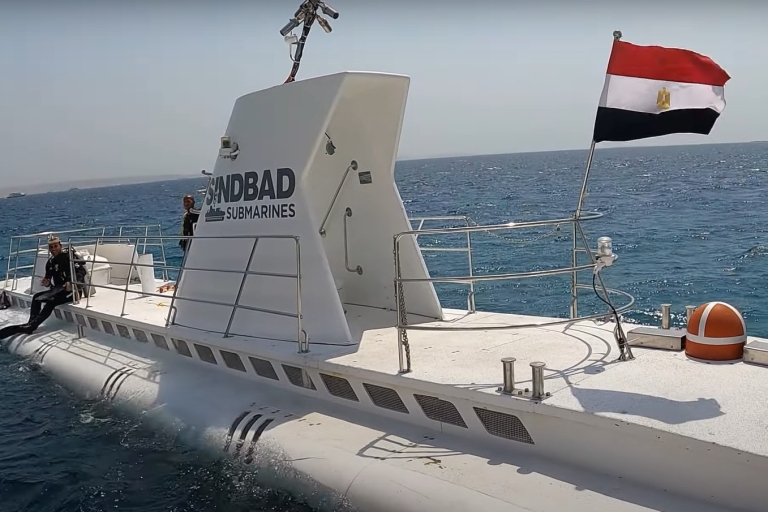 Van Makadi Bay: Sindbad-onderzeeërtour met retourtransfers