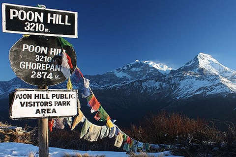 6 Nacht 7 dagen Poon Hill Trek vanuit Kathmandu5 Nacht 6 dagen Poon Hill Trek vanuit Kathmandu