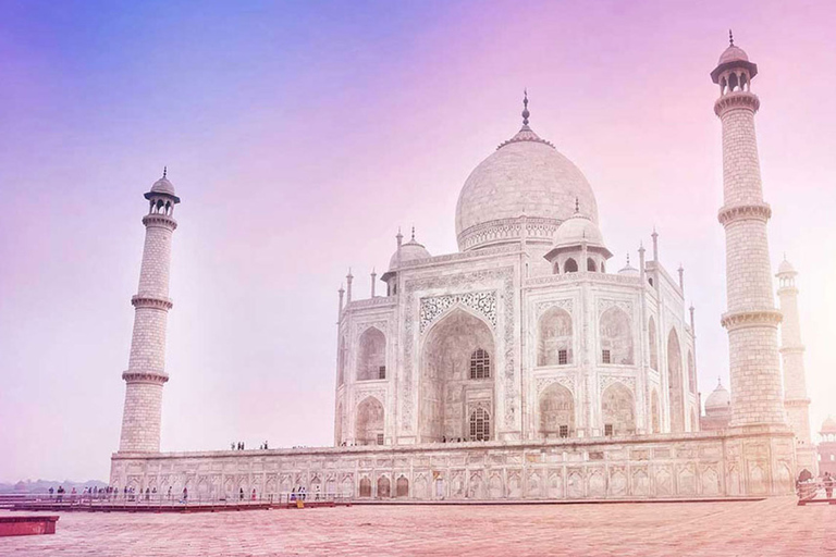 Depuis Delhi : visite du Taj Mahal le même jourVisite avec voiture et guide uniquement