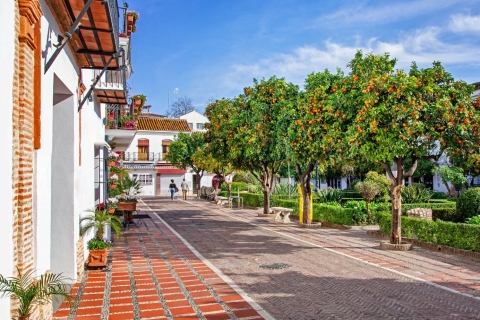 Z Malagi lub Costa del Sol: Mijas, Marbella i Puerto BanusOdbiór z Benalmadena Costa lub Solymar