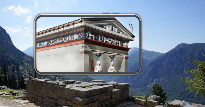 Delphi: Audiovisual self-guided tour with AR & 3D models