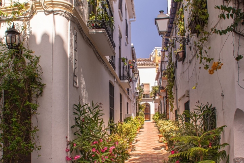 Von Malaga oder Costa del Sol: Mijas, Marbella & Puerto BanusAbholung von Malaga Stadt