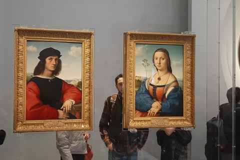 Florencia: visita sin colas a las galerías Uffizi y AccademiaVisitas matinales a la Accademia y los Uffizi con almuerzo